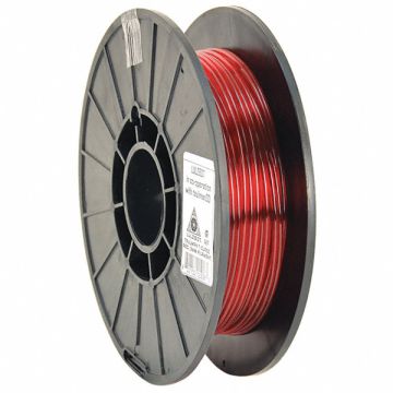 T-Glase Red 3mm Filament 1lb Reel