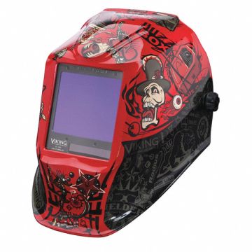 Welding Helmet Mojo Graphic Black/Red