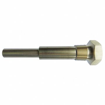 Industrial Thermowell Brass 1-1/4-18