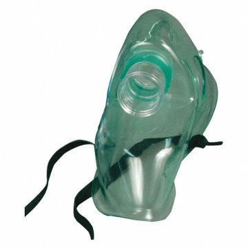 Aerosol Mask Adult Elongated Green PK50