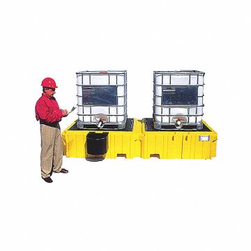 IBC Containment Unit Yellow 22 in H