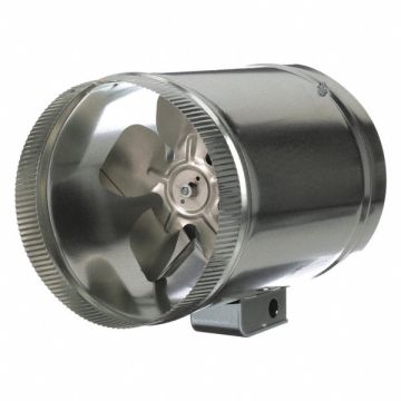Steel 10 D 15.8 H 10 W Inline Duct Fan