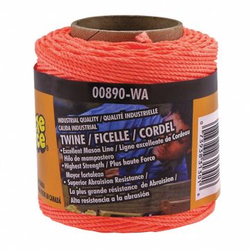 Twine 1/16 in Dia x 250 ft L 20 lb