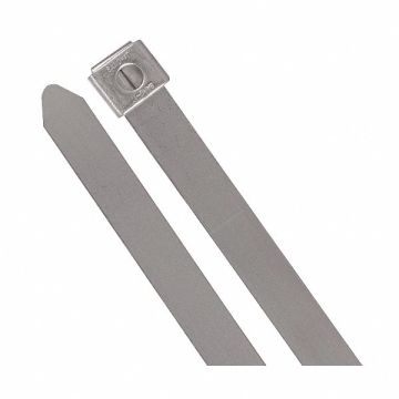 Cable Tie 6.5 in Silver PK10