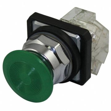 H7085 Non-Illuminated Push Button 30mm Green