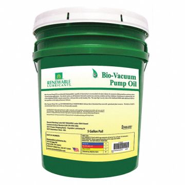 Vacuum Pump Oil 5 gal Pail 10 SAE Grade