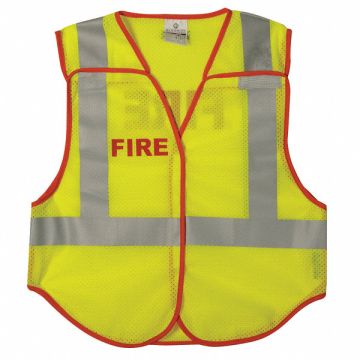Safety Vest Red Fire M/XL