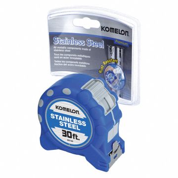 Tape Measure Stainless Steel 1 x30 ft.