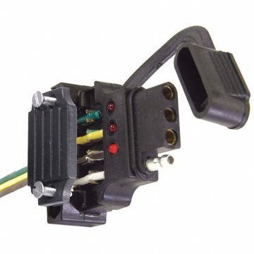 Flat Electric Connector 4-Way ForVehicle