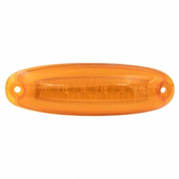 Oval Clearance Marker P2/P3/PC Amber
