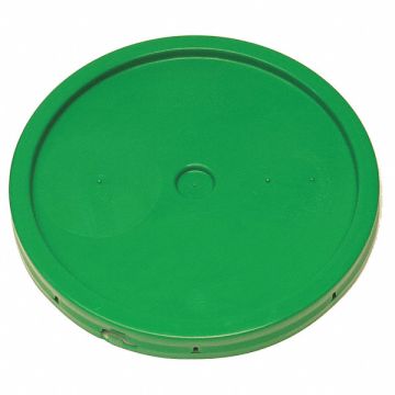 Plastic Pail Lid Green HDPE