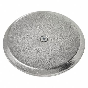 Cover Plate High Impact ChromeFinish 4in