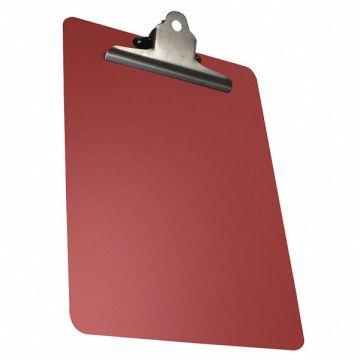 Clipboard Letter Size Plastic Red