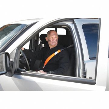 Seatbelt Cover Hi-Visibility Orange