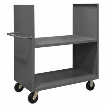 Stock Cart Heavy Duty 2 Shelf 48 X 30