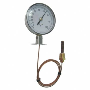 G2658 Analog Panel Mt Thermometer 0 to 100F