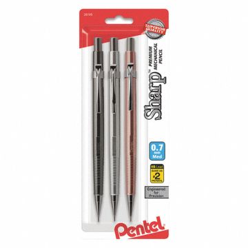 Mechanical Drafting Pencil Assorted PK3