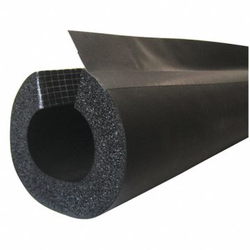 Pipe Insulation Blk 1in.Wall Thick 6 ft.