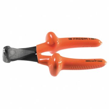Insulated End Cutting Nippers 6-1/2 In