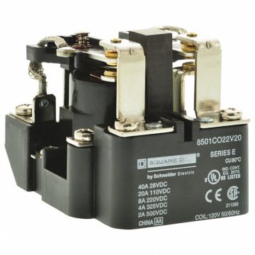Power Relay 208VAC Coil Copper