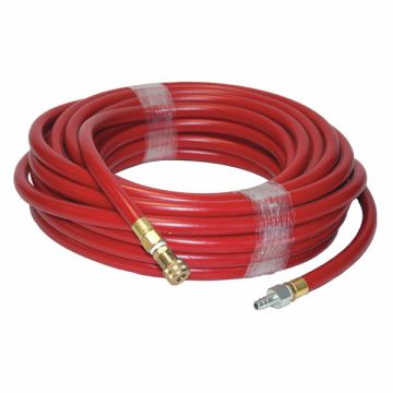 Air Hose 3/4 ID 50 ft. Fittings