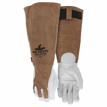 K2803 Welding Leather Glove Brown/White L PR