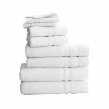 Bath Towel 24 x 54 In White PK12