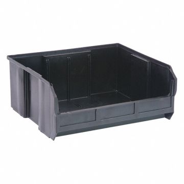 F0607 Stack and Hang Bin 14-3/4L x 16-1/2W Blk