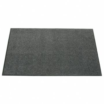 Carpeted Entrance Mat Charcoal 3ft.x5ft.