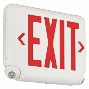 Exit Sign with Emergency Lights