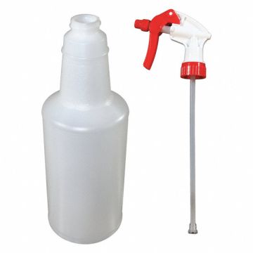 Trigger Spray Bottle 32oz 12 1/2 H Clear