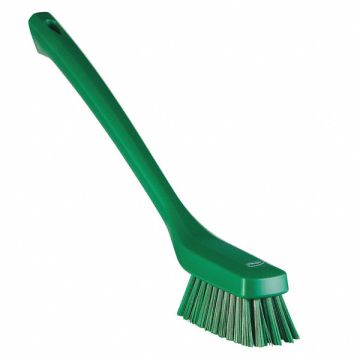 Scrub Brush 12 in L Handle Green