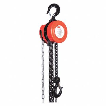 Manual Chain Hoist 2000 lb Lift 20 ft.