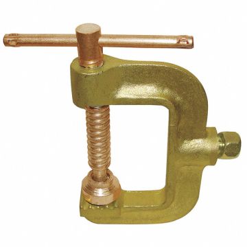 Ground Clamp 1 to 2/0 AWG Brass