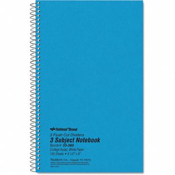 Notebook Wirebound 6 x9.5 C/Rule