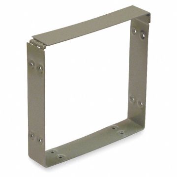 Wireway Connector 6x6 Sq In Steel Gray