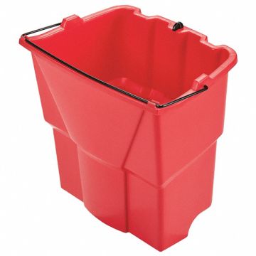Dirty Water Bucket Red 4 1/2 gal