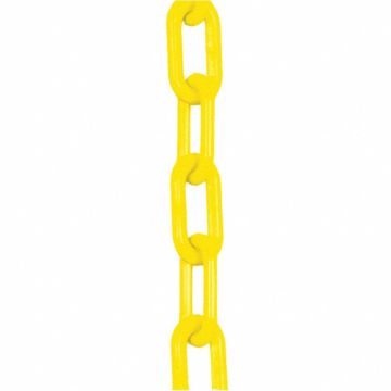 E1223 Plastic Chain 3 In x 100 ft Yellow