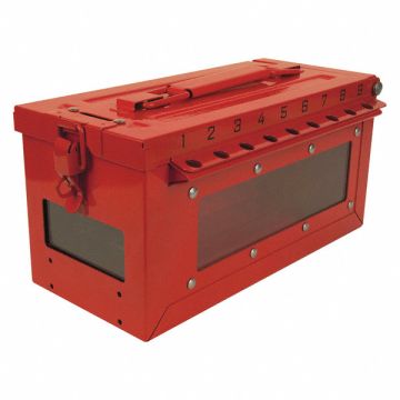 Group Lockout Box Red 5-43/64 H