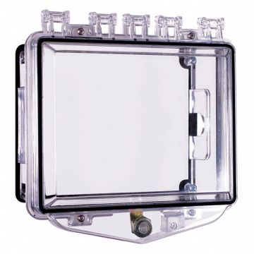 Enclosure Open Clear Surface Key Lock
