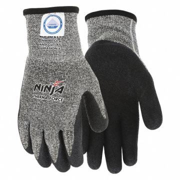 Cut Resistant Gloves A5 2XL Blk/Gray PR