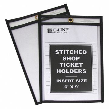 Shop Ticket Holders 2 Side 6 x 9 PK25