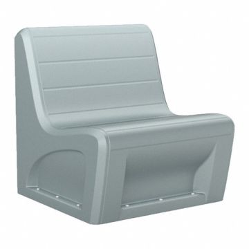 Sabre Sectional Chair w/Sand Port Gray