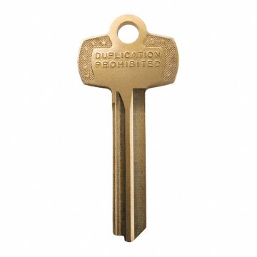 Key Blank Keyway E Standard Type 7 Pins