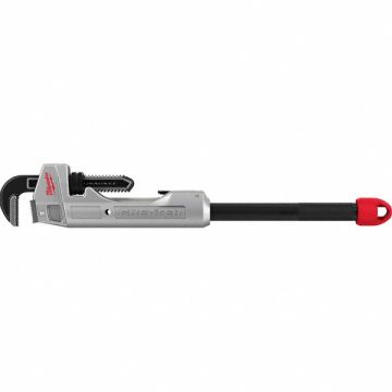 Pipe Wrench Gray/Black Handle 4.45 lb