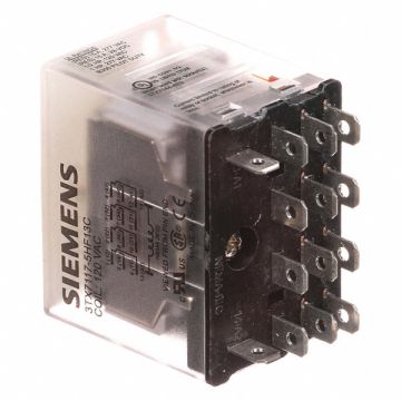 Plug-In Relay 120V AC 15 A 14 Pins