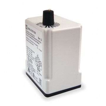 Time Delay Relay 24VAC/DC 10A DPDT