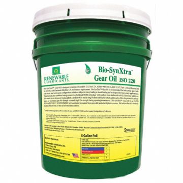 Biodegradable EP Gear Oil 5 Gal