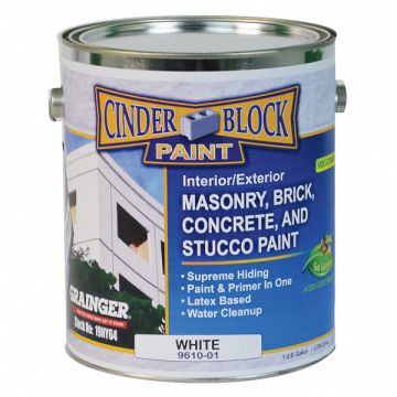 Exterior Paint White 1 gal.