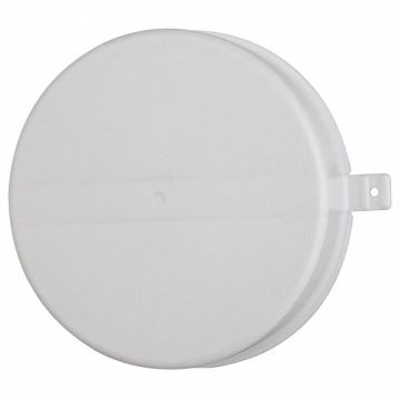 Capseal White Round Polyethylene Drums